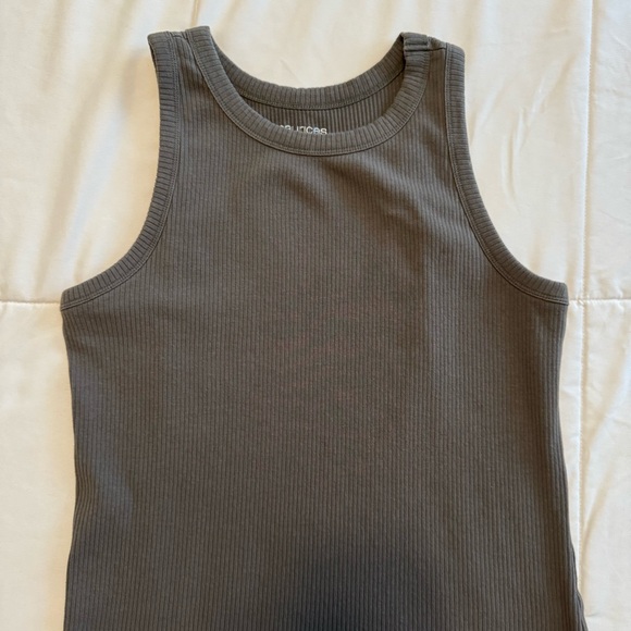Maurices Tops - Maurices Ribbed Tank Top in Olive Green Size XL